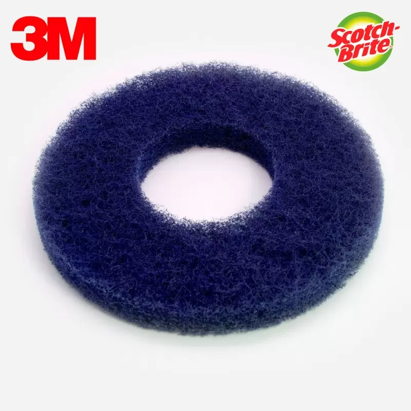 DISQUE BLEU MONOBROSSE / AUTOLAVEUSE 406MM SCOTCH-BRITE 3M (X5)